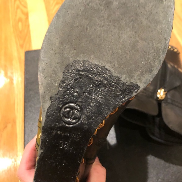 Chanel wedge booties - Picture 6 of 8